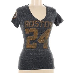 LANCASTER Boston Bruins V-neck Tee